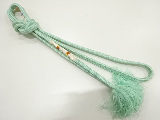 JAPANESE KIMONO / HANDTIED OBIJIME CORD 